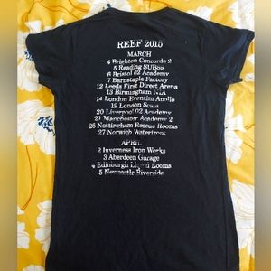 Reef band tour 2015 t-shirt